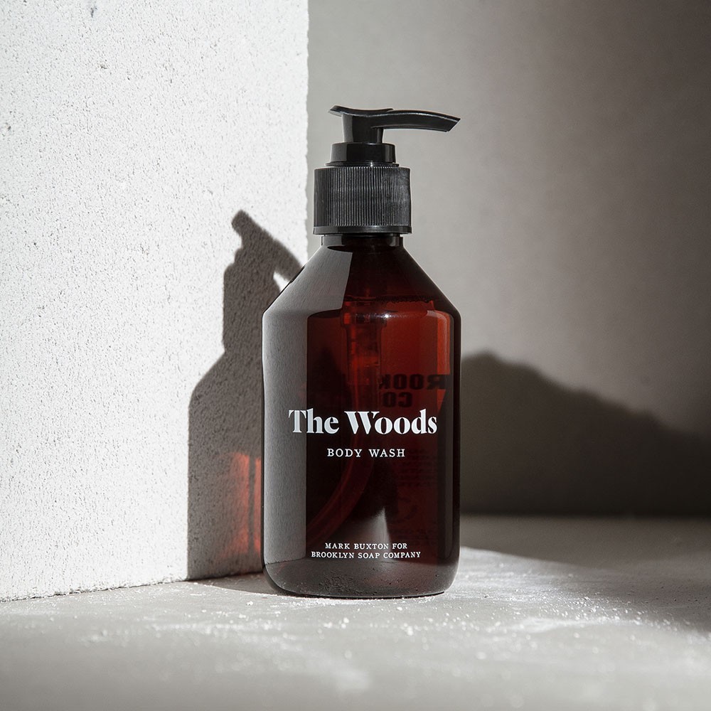 the woods bodywash, brooklyn soap company, gentlemens journey, badezimmer