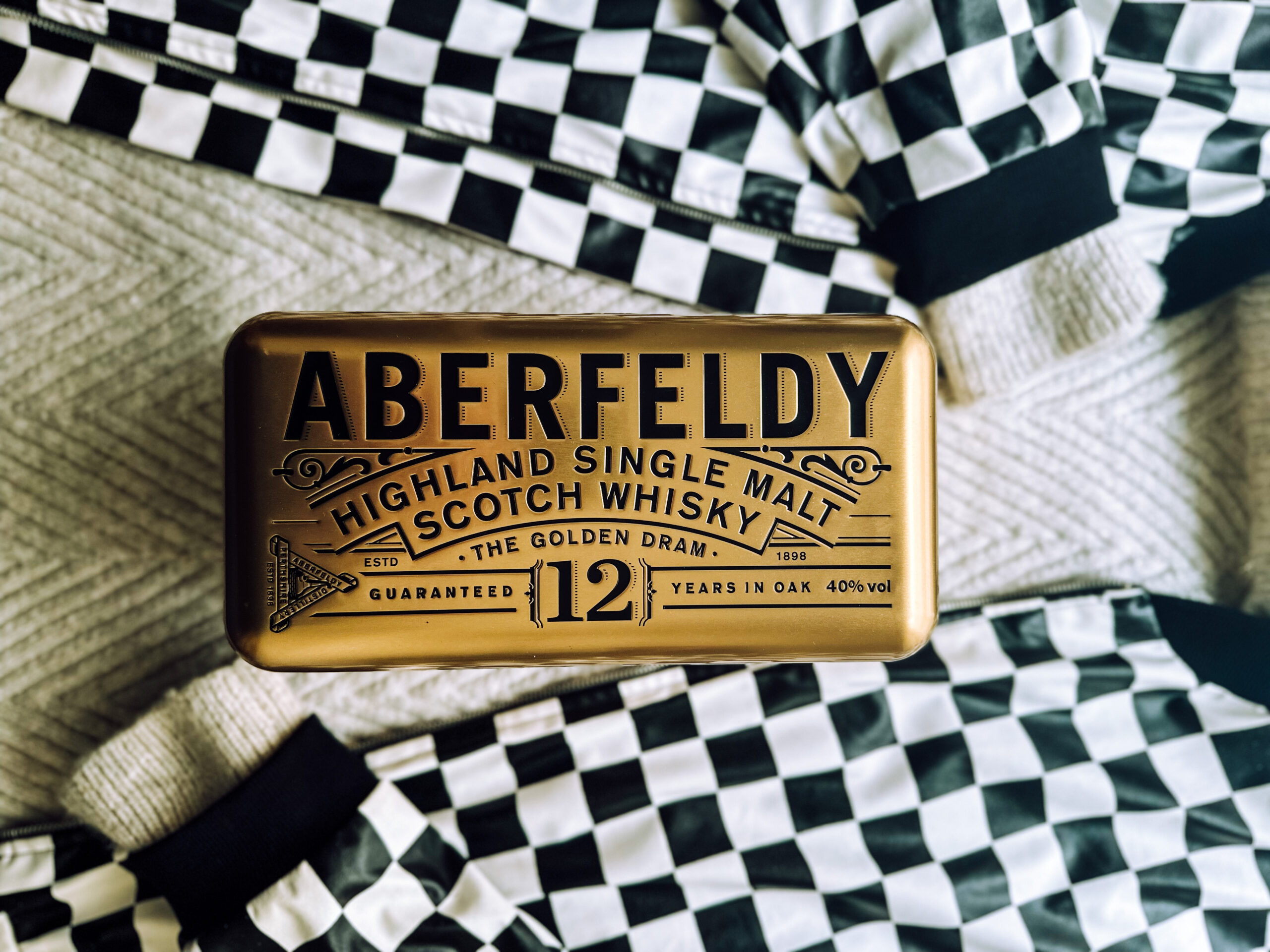 Aberfeldy 12 Gold Bar Limited Edition Gold Piece For Gold Pieces