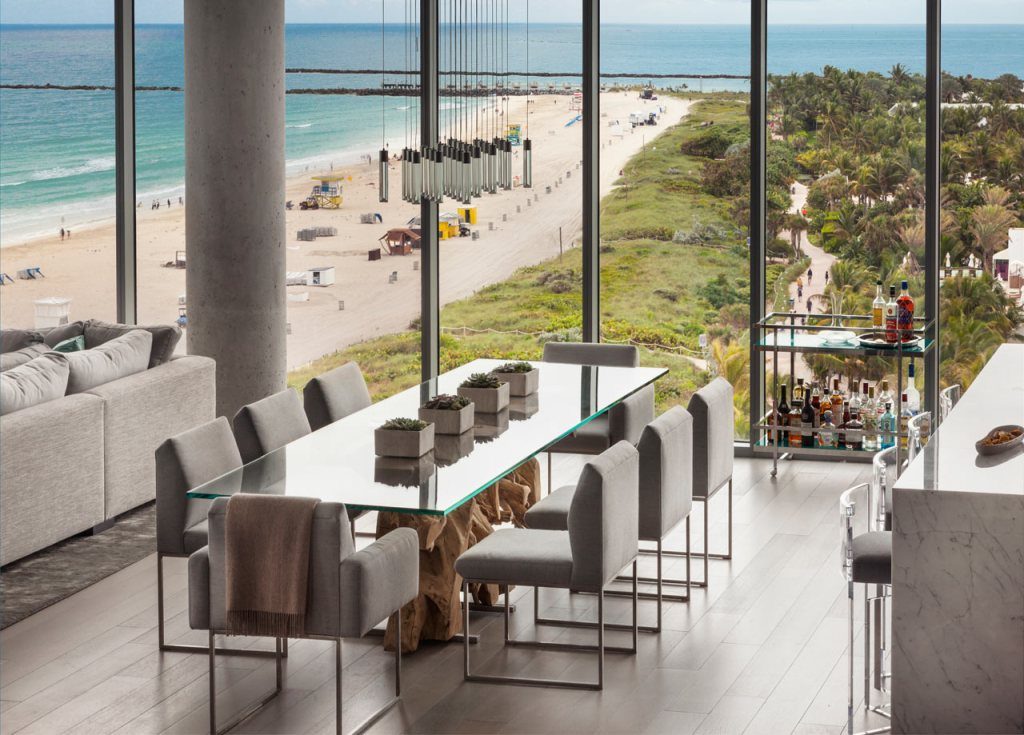 design-penthouse in miami, ocean penthouse by smiros architects, smiros, miami