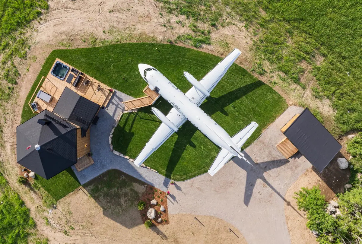 Ilmatar Airplane Lodge, Finnland