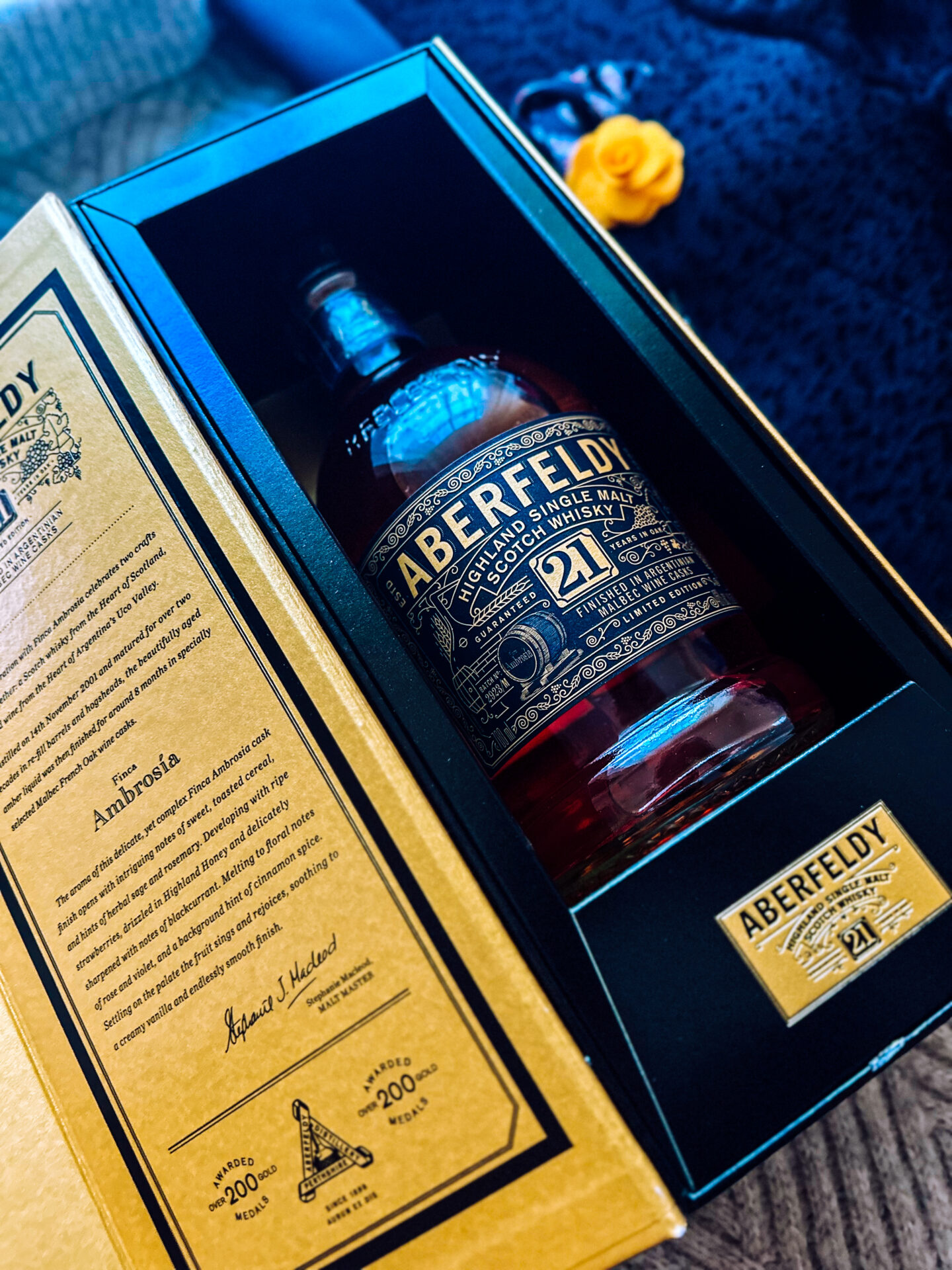 Aberfeldy 21 Malbec Wine Cask Finish