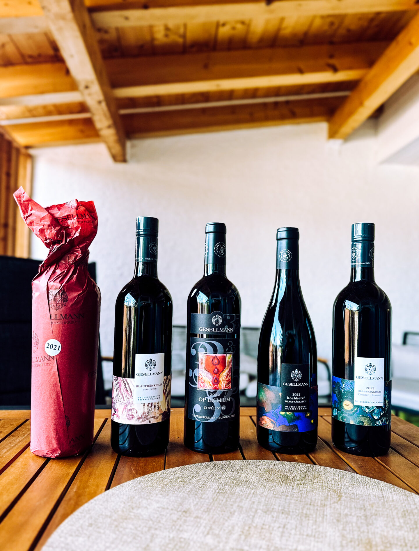 Weingut Gesellmann burgenland tasting