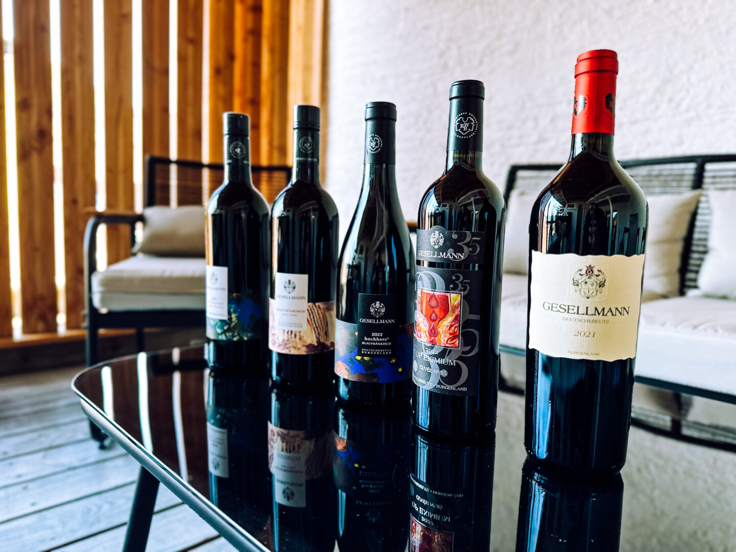 Weingut Gesellmann burgenland tasting